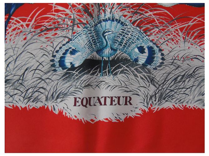 Hermès Equateur wash Seidentuch mehrfarbig Mehrfarben - Ansicht 3