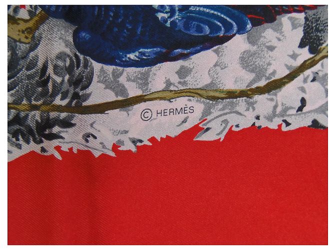 Hermès Equateur wash Seidentuch mehrfarbig Mehrfarben - Ansicht 4