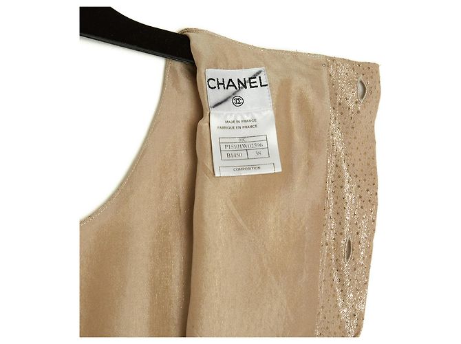 Chanel 00C LUREX SEDA DORADA ES36/38 Dorado - vista 5