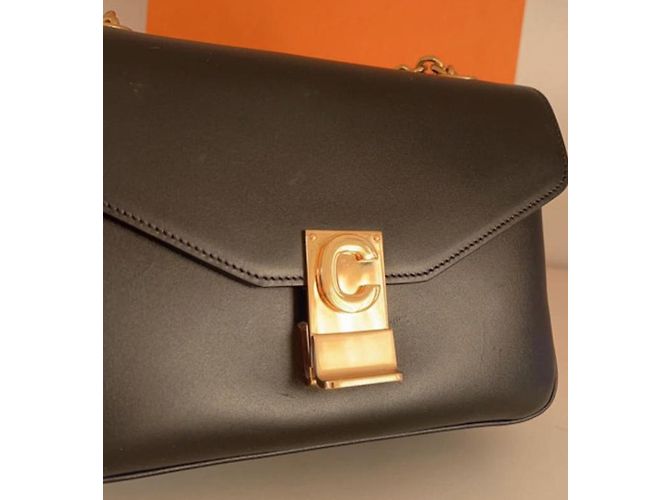 Borsa a mano Céline in pelle nera Nero - vista 2
