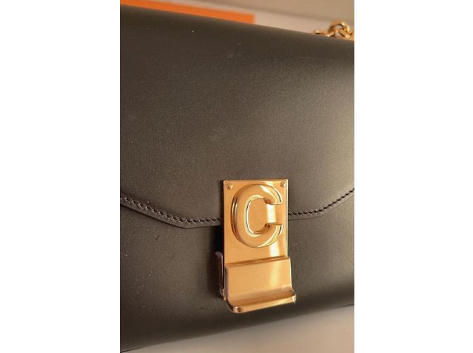 Borsa a mano Céline in pelle nera Nero - vista 5