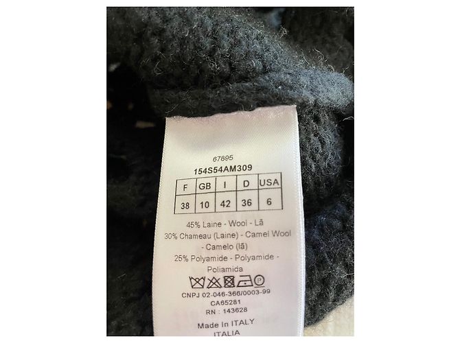 Balenciaga Oversized Jacke Schwarz aus Polyester - Ansicht 5