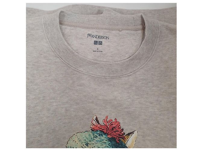 JW Anderson x Uniqlo Sweatshirt aus Baumwolle mehrfarbig Mehrfarben - Ansicht 4