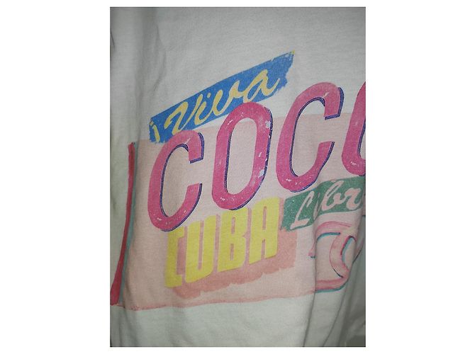 Top Chanel in cotone multicolore XS - vista 5