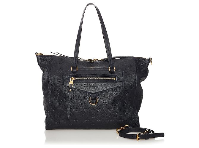 Louis Vuitton Nero Monogram Empreinte Lumineuse PM - vista 12