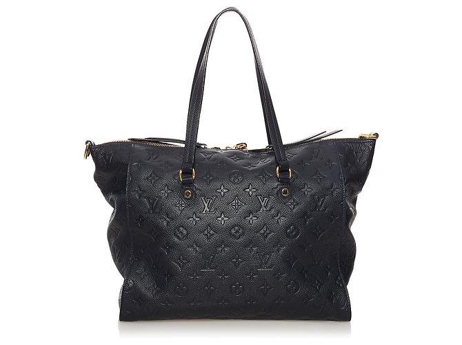 Louis Vuitton Nero Monogram Empreinte Lumineuse PM - vista 3