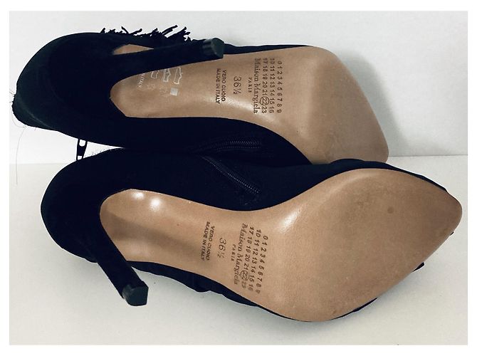 Maison Martin Margiela Maison Margiela Swagged ankle boots Black - view 5
