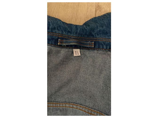 Giacca di jeans Burberry blu - vista 2