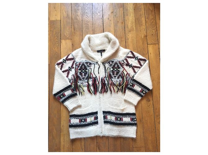 Isabel Marant Gilet Yosemite Crema - vista 7