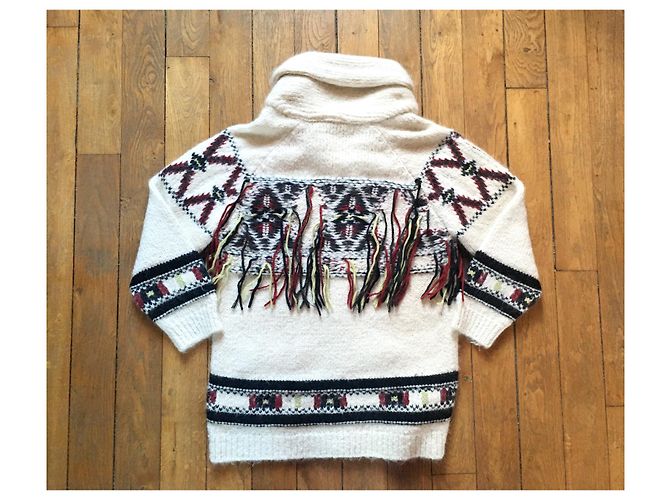 Isabel Marant Gilet Yosemite Crema - vista 9