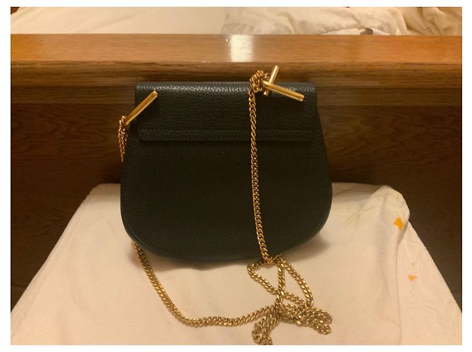 Alison Borsa Chloé in pelle nera Nero - vista 2