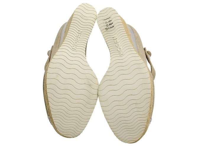 Hogan Espadrillas con zeppa beige - vista 5