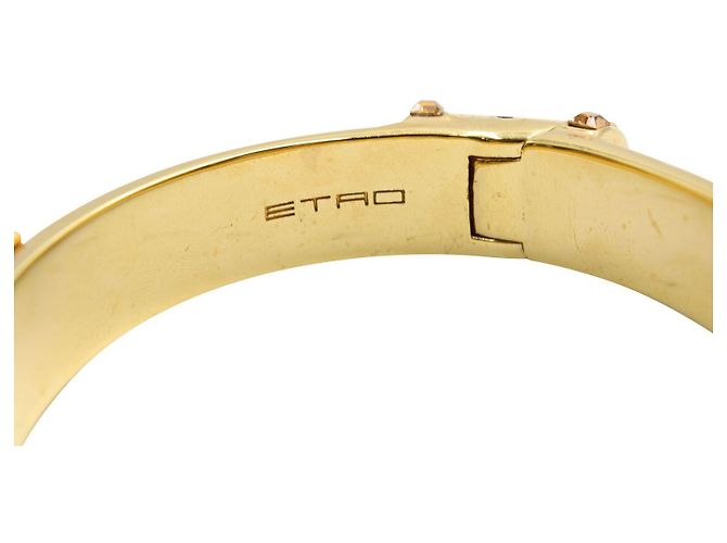 Etro Bracciale in oro rosso e resina - vista 7