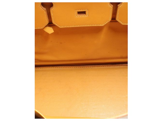Hermès Birkin 40 in Vache Natural Marrone - vista 5