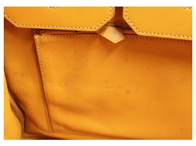 Hermès Birkin 40 in Vache Natural Marrone - vista 8