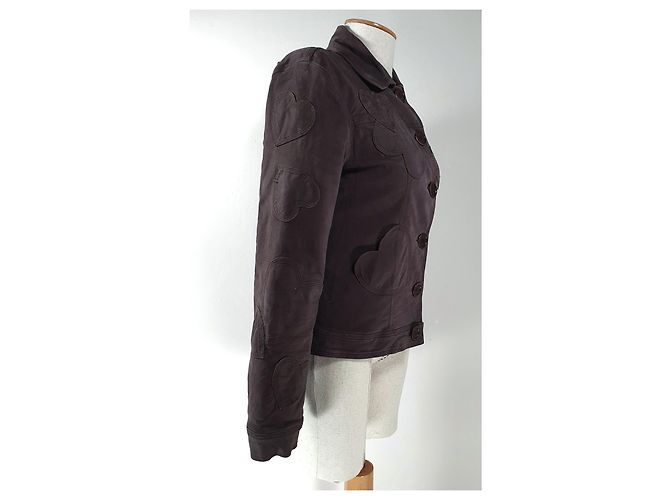 Chaqueta Moschino Jeans de algodón verde - vista 3