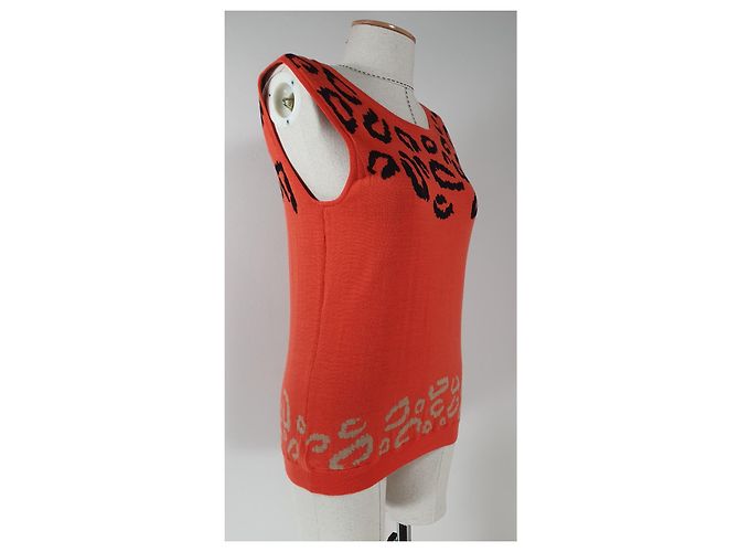 Autre Marque ELEGANCE PARIS Canotta in maglia di lana Multicolore - vista 2