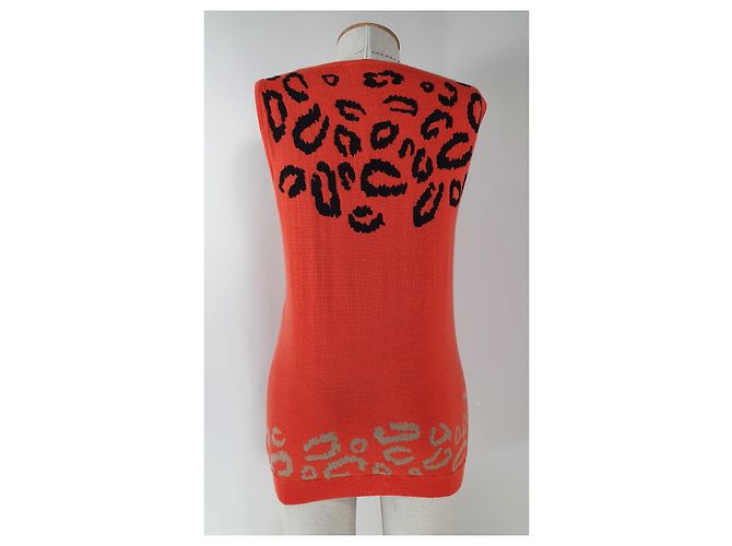 Autre Marque ELEGANCE PARIS Canotta in maglia di lana Multicolore - vista 3