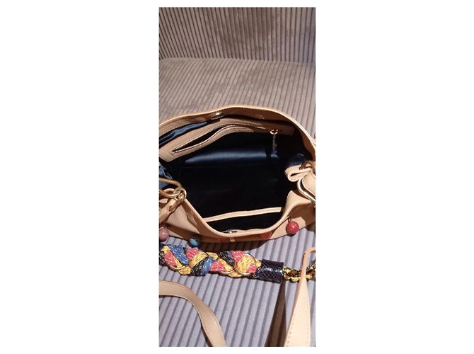 Marc Jacobs Handtasche aus Leder Camel - Ansicht 5