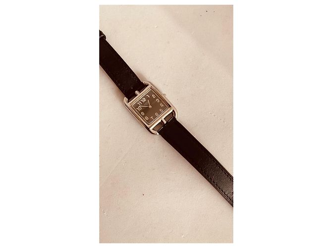 Montre Hermès Cape Cod Acier Noir - vue 2