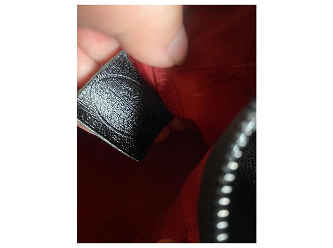 Borsa Bowling Longchamp in vernice nera Nero - vista 9