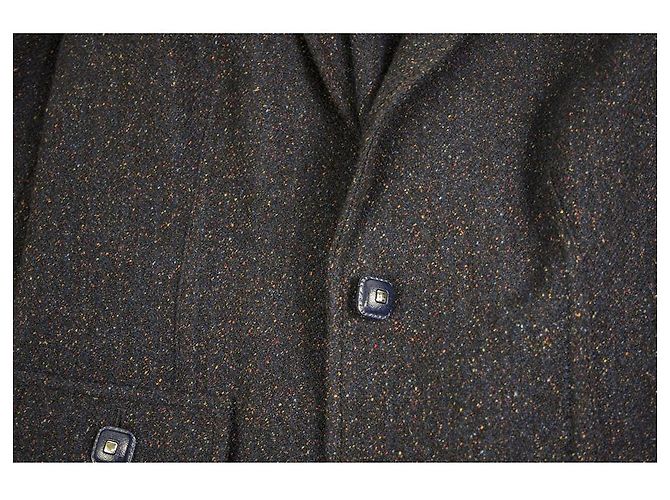 Luisa Spagnoli  Blue Wool Silk Blend Fitted Two Buttons Blazer jacket size 48 - view 5