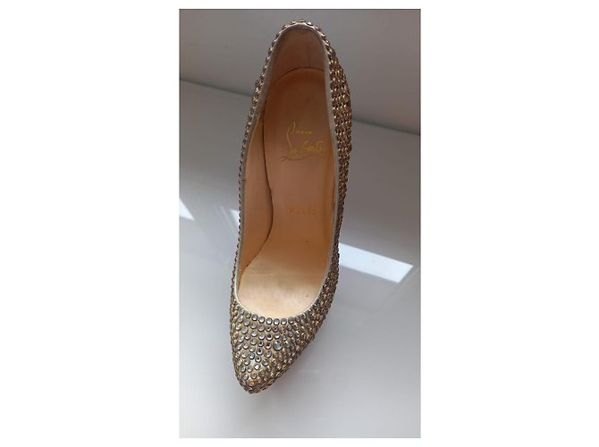 Daffodile di Christian Louboutin D'oro - vista 2