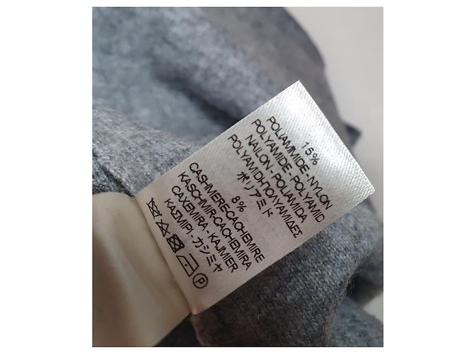 Forte Forte Kleid in Grau aus Wolle und Kaschmir - Ansicht 9
