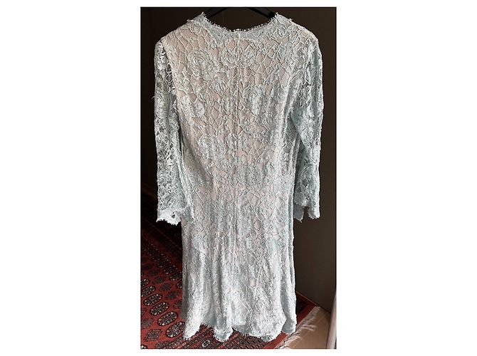 Emilio Pucci Spitzenkleid Türkis - Ansicht 2