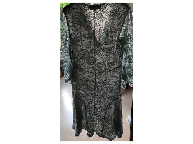 Emilio Pucci Spitzenkleid Türkis - Ansicht 4