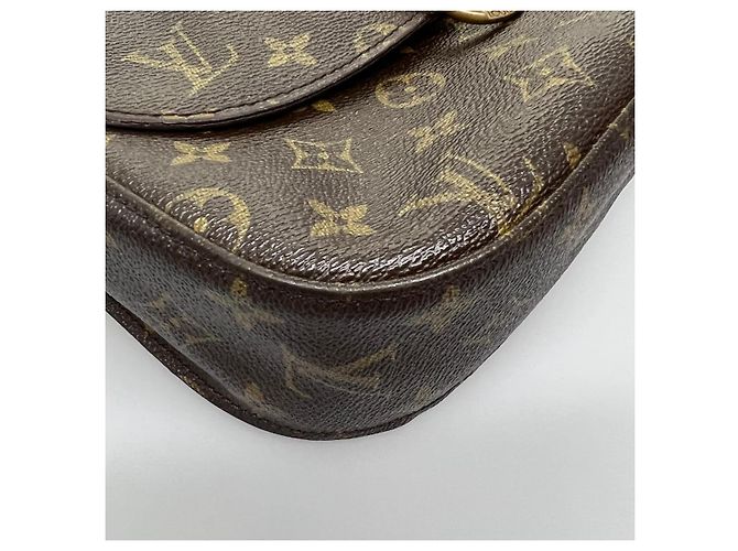 Saint-Cloud LOUIS VUITTON Monogram Saint Cloud GM Borsa a tracolla M51242 LV Auth ki2327 Monogramma - vista 16