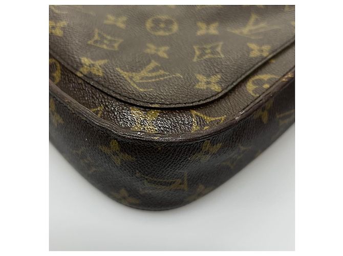 Saint-Cloud LOUIS VUITTON Monogram Saint Cloud GM Borsa a tracolla M51242 LV Auth ki2327 Monogramma - vista 17