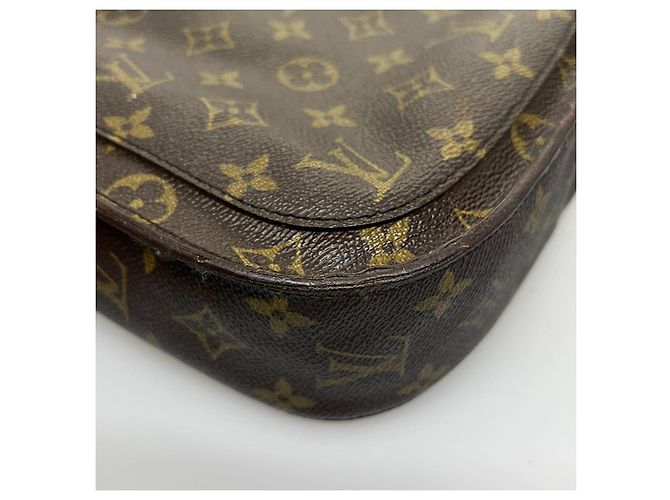 Saint-Cloud LOUIS VUITTON Monogram Saint Cloud GM Borsa a tracolla M51242 LV Auth ki2327 Monogramma - vista 18