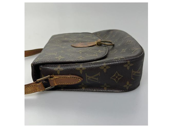 Saint-Cloud LOUIS VUITTON Monogram Saint Cloud GM Borsa a tracolla M51242 LV Auth ki2327 Monogramma - vista 4
