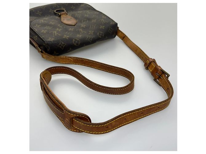 Saint-Cloud LOUIS VUITTON Monogram Saint Cloud GM Borsa a tracolla M51242 LV Auth ki2327 Monogramma - vista 6