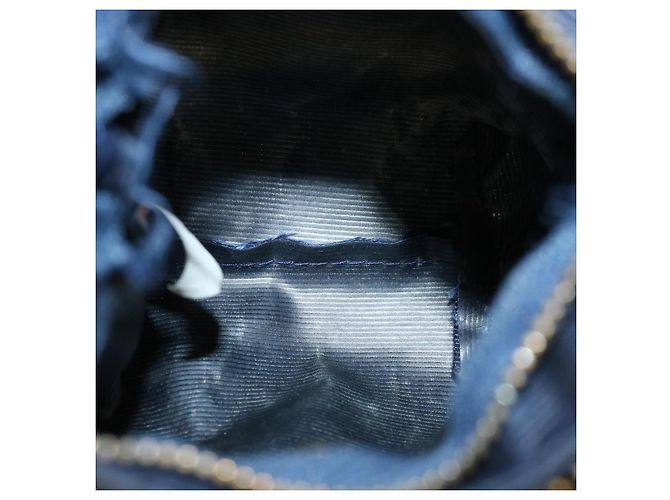 Céline CELINE Marsupio Cerchio Navy Auth am3209 Blu navy - vista 11