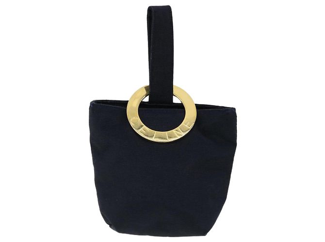 Céline CELINE Marsupio Cerchio Navy Auth am3209 Blu navy - vista 13