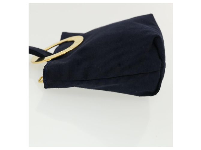 Céline CELINE Marsupio Cerchio Navy Auth am3209 Blu navy - vista 4