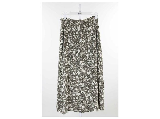 Falda Petite Mendigote 38 Caqui - vista 3