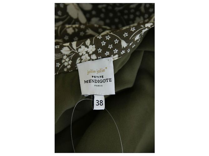 Falda Petite Mendigote 38 Caqui - vista 5
