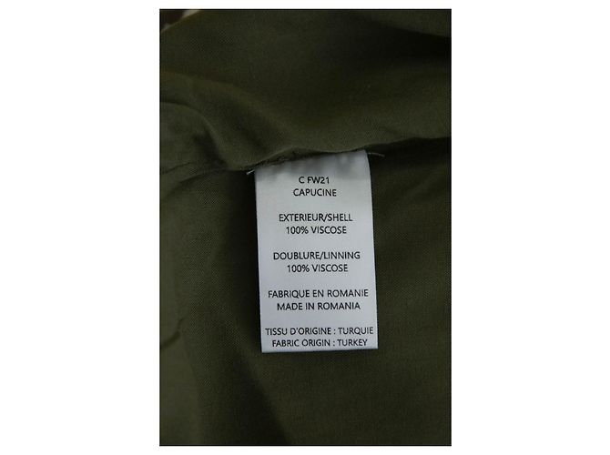 Falda Petite Mendigote 38 Caqui - vista 6