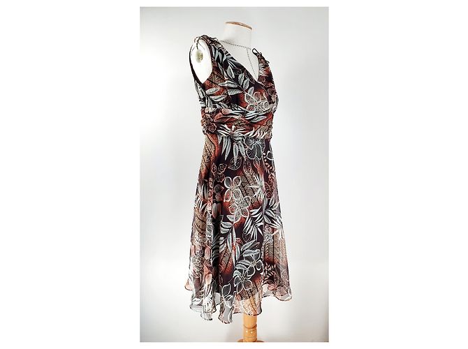 Day Birger & Mikkelsen Kleid Cupro Polyester Mehrfarben - Ansicht 3
