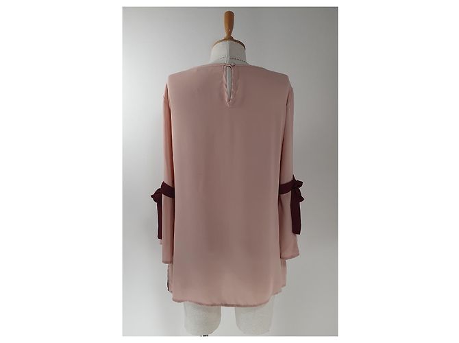 Marcel Ostertag Bluse Rosa aus Polyester Pink - Ansicht 3