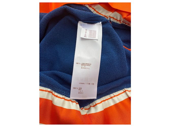 Strickwaren aus Wolle und Seide von Louis Vuitton Blau - Ansicht 8