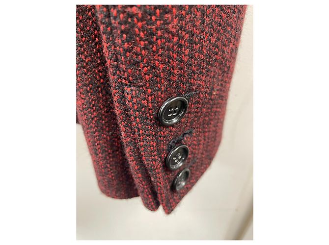 Givenchy Nouvelle Boutique Schwarz Rot Bordeaux - Ansicht 6