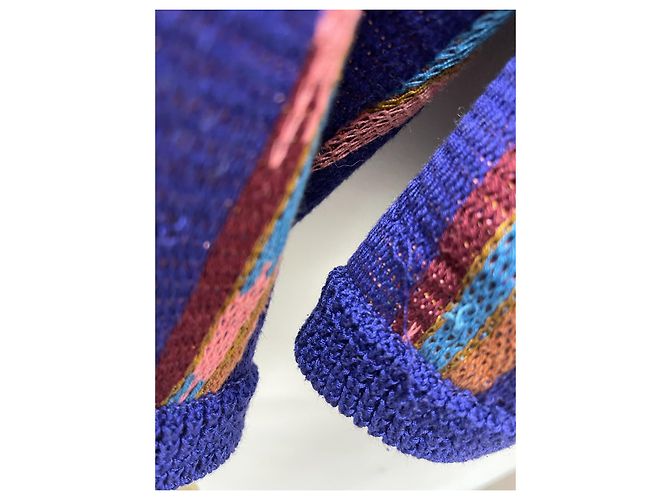 Saint Laurent Rive Gauche Azul Multicolor - vista 3