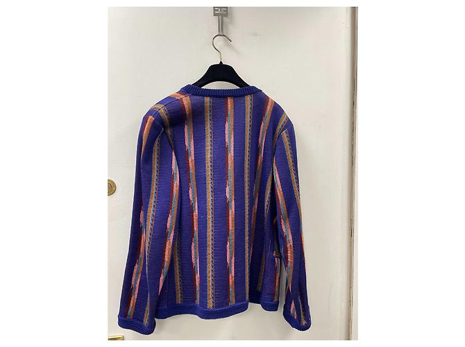 Saint Laurent Rive Gauche Azul Multicolor - vista 2
