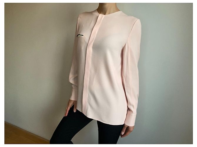 Blusa de seda rosa Fendi - vista 7