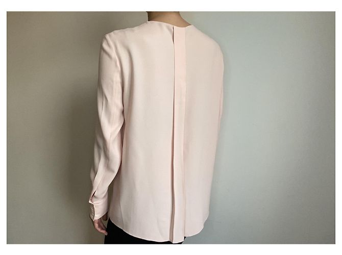 Blusa de seda rosa Fendi - vista 9