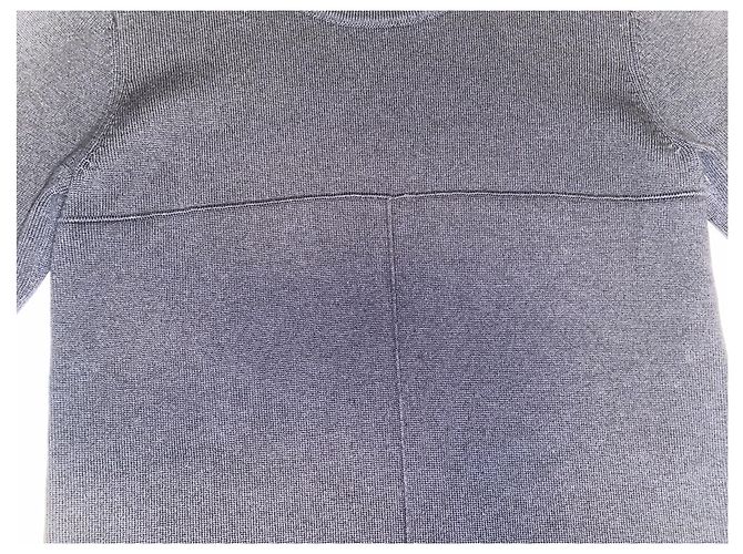 Cambon Vestido Uniforme Chanel Azul Marino Algodón Lana M - vista 2